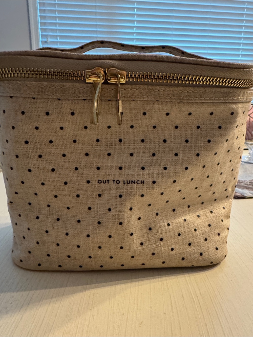 EUC Kate Spade Small Lunch Tote “Out to Lunch”